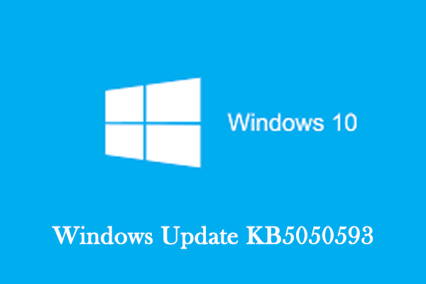 Guide on How to Fix Windows Update KB5050593 Fails to Install