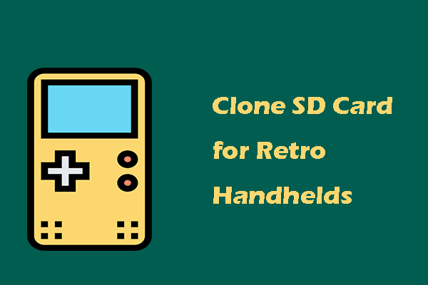 Clone SD Card for Retro Handhelds on PC, Watch Exact Steps