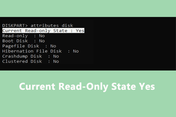 4 Effective Fixes to Current Read-Only State Yes