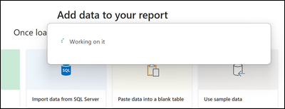 PBI file recovery stuck on Working on it