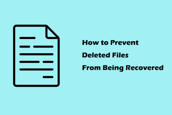 How to Prevent Deleted Files From Being Recovered on Windows