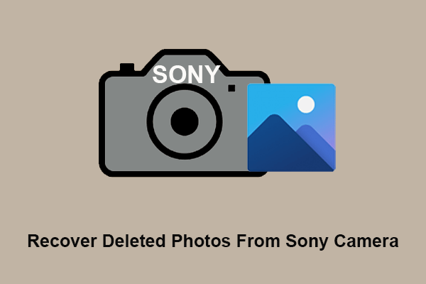 100% Secure Tools to Recover Deleted Photos From Sony Camera