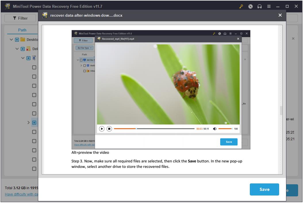 prévisualiser le fichier