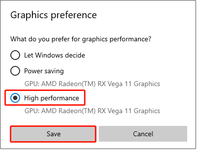 run the game on dedicated graphics card