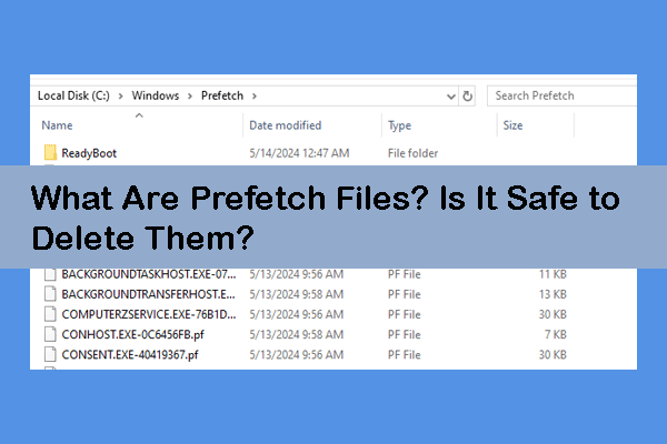 What Are Prefetch Files & Can You Delete Them on Windows