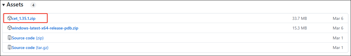 download the cet_x_xx_x.zip file