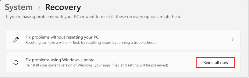 fix problems using Windows Update