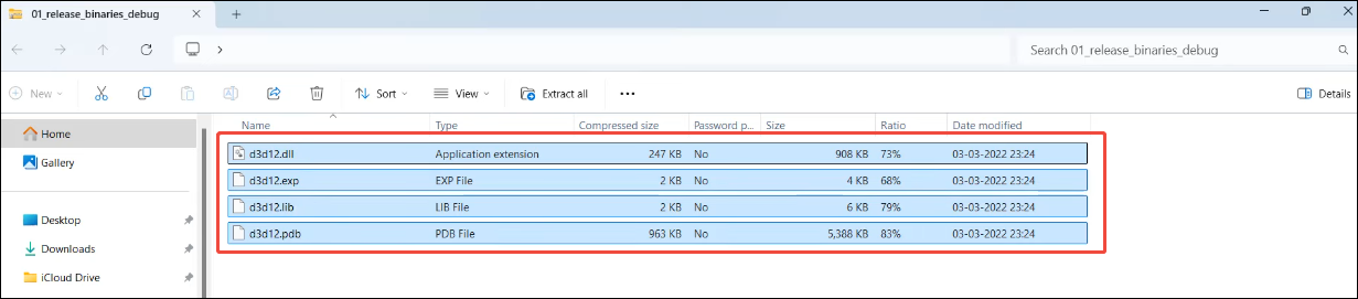 copy all the DLL files in this zip folder