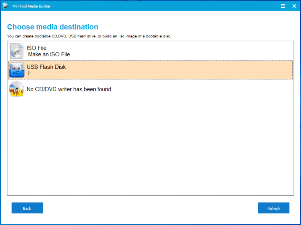 MiniTool Media Builder