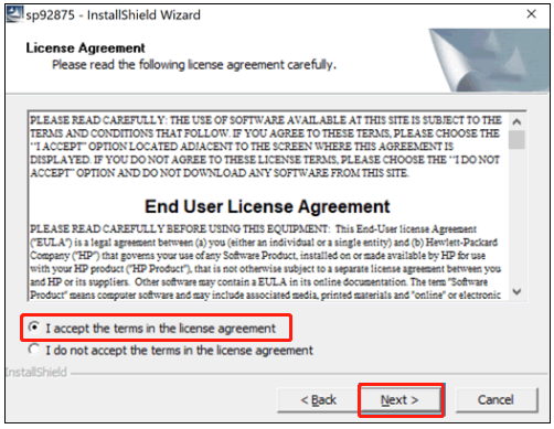 accepter le contrat de licence