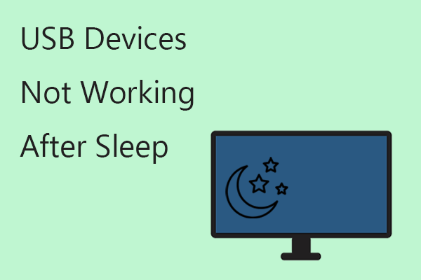 Smart Solutions to USB Devices Not Working After Sleep on Win