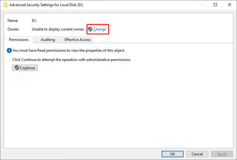 cliquez sur Modifier