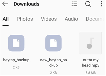 Visualize os downloads no iPhone