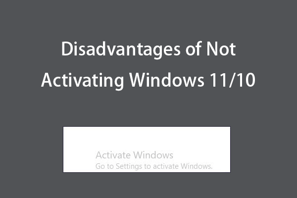 Découvrez tous les inconvénients de ne pas activer Windows 11/10