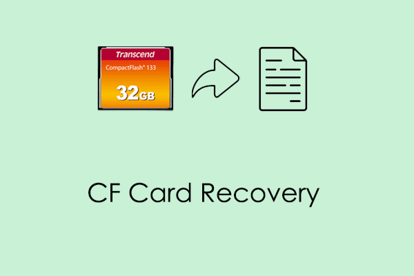 CF Card Recovery: Rescue Lost Files From a CompactFlash Card