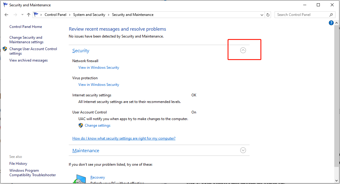 check for all your antivirus software