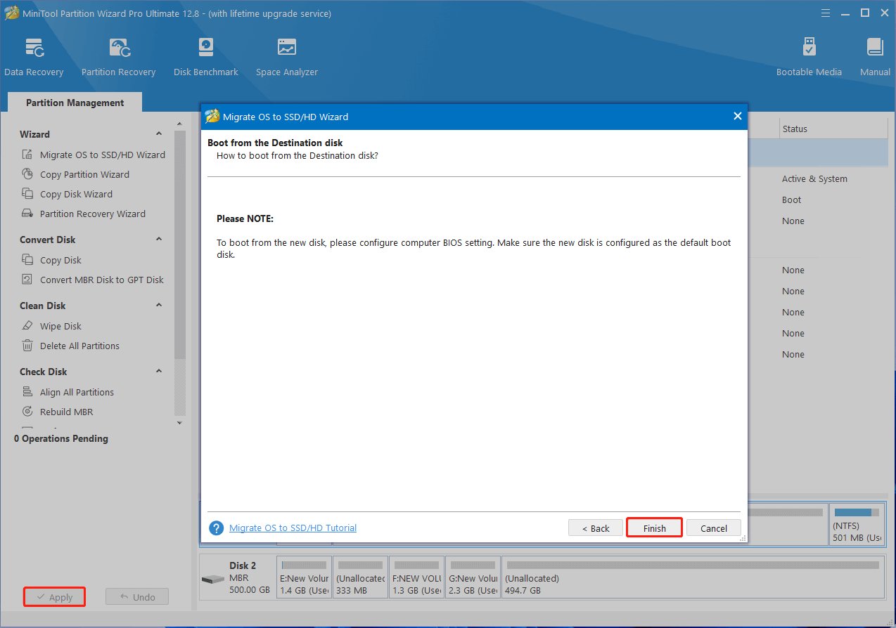 migrare il sistema operativo su SSD utilizzando Partition Magic
