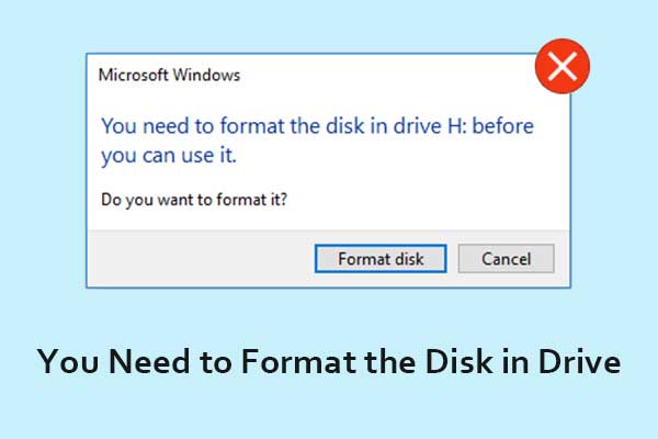 How to Fix “You Need to Format the Disk in Drive” | No Data Loss