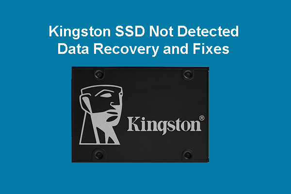 SSD Kingston não detectado: solução de problemas e recuperação de dados