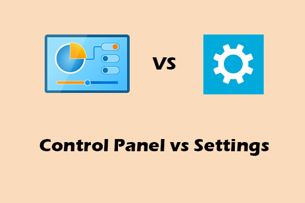 Control Panel vs Settings: What Sets Them Apart? Unraveling It