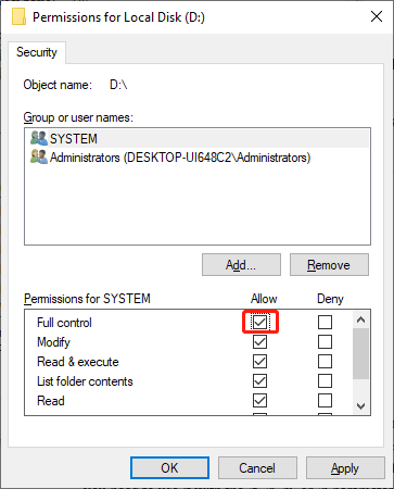 tomar el control total de la unidad