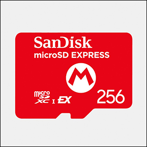 SanDisk microSD Express card.