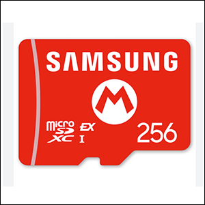Samsung microSD Express card.