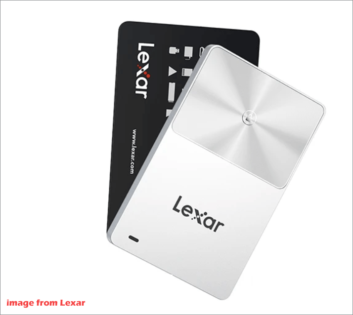 TouchLock Portable SSD thin and light