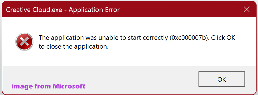 app unable to start correctly