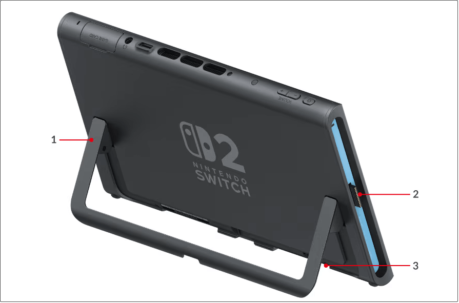 The diagram showing the Nintendo Switch 2 microSD Express card slot, with the steps for reinserting the card listed.