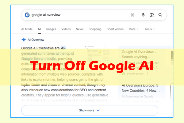 A Comprehensive Guide on Turning Off Google AI on PC