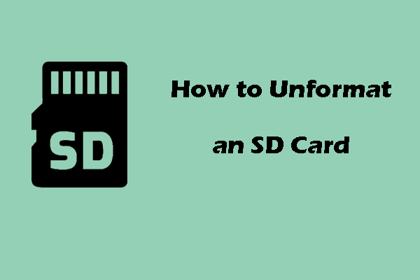 How to Unformat an SD Card on Windows/Mac: A Complete Guide