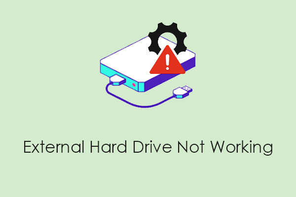 Fix External Hard Drive Not Working (Showing/Detected/Accessible)