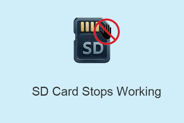 SD Card Stops Working on Windows? 10 Methods to Fix