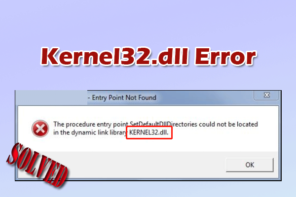 Guide complet pour résoudre l&rsquo;erreur Kernel32.dll