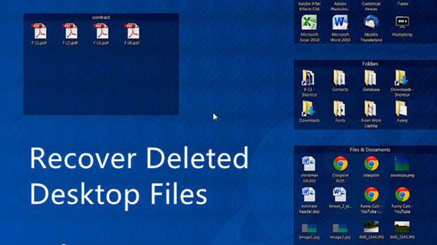Windows desktop file recovery