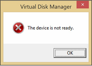 show the interface of Virtual Disk Manager