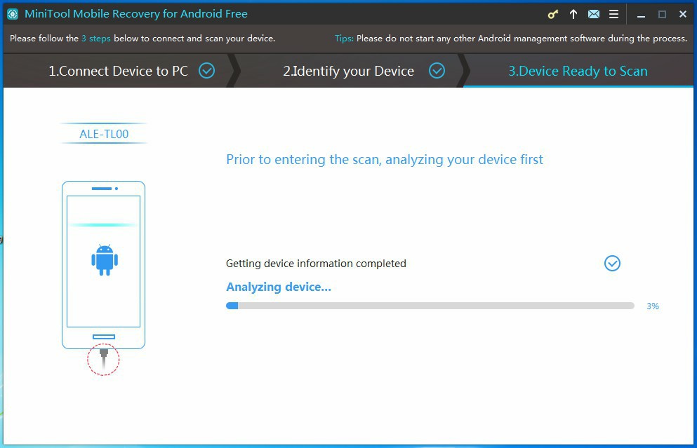 analyze data on Android device