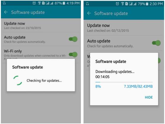 software update