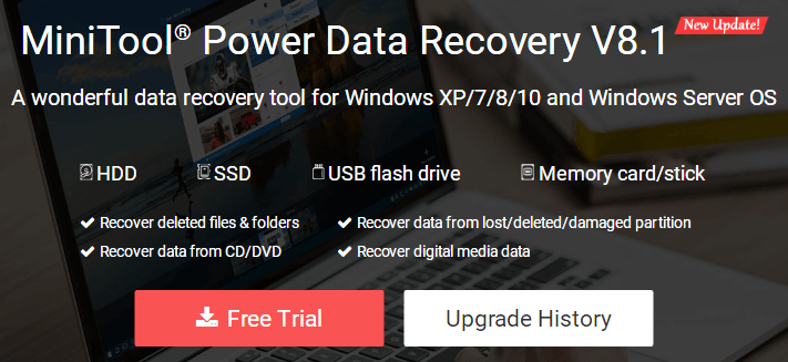 MiniTool Power Data Recovery V8.1