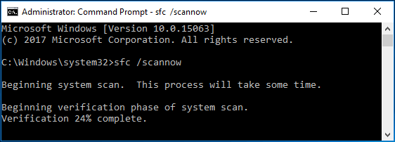 use SFC command