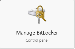 BitLocker drive encryption