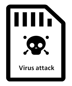 SD card getting attacked by virus