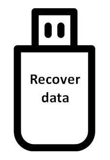 recover data from a broken USB stick
