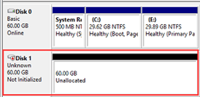 Recover Data From HDD Shows As Unknown