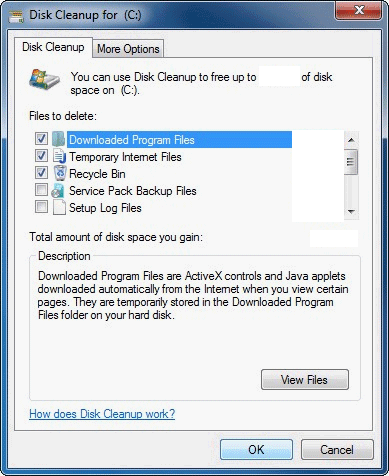 Disk Cleanup