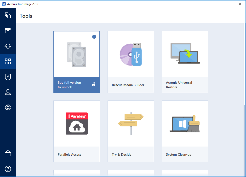 Acronis True Image clone disk