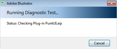 running Diagnostic Test