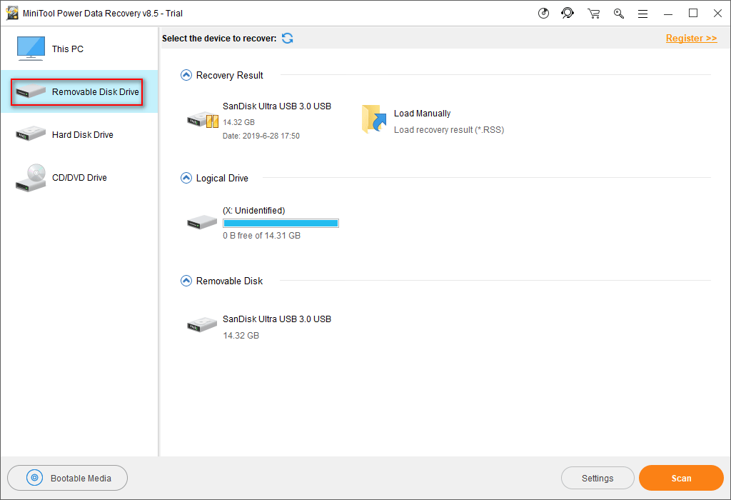 Removable Disk Drive