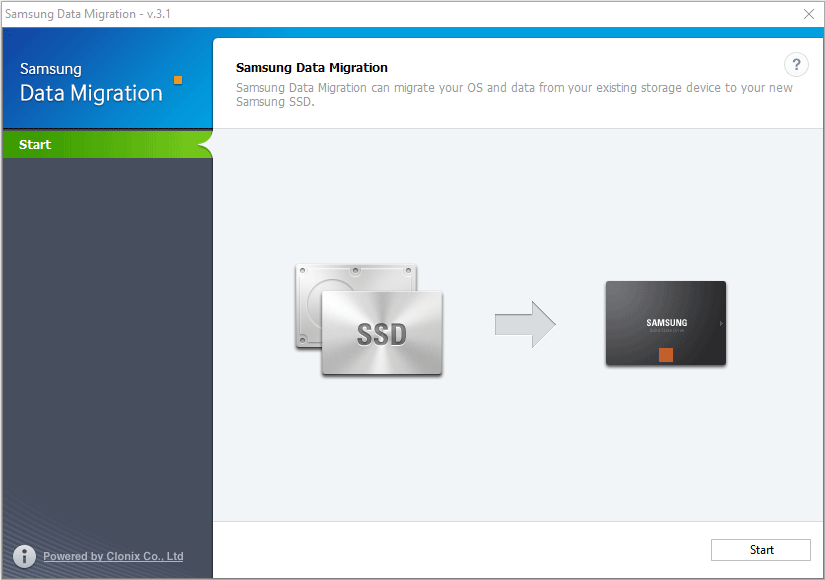 Samsung Data Migration software